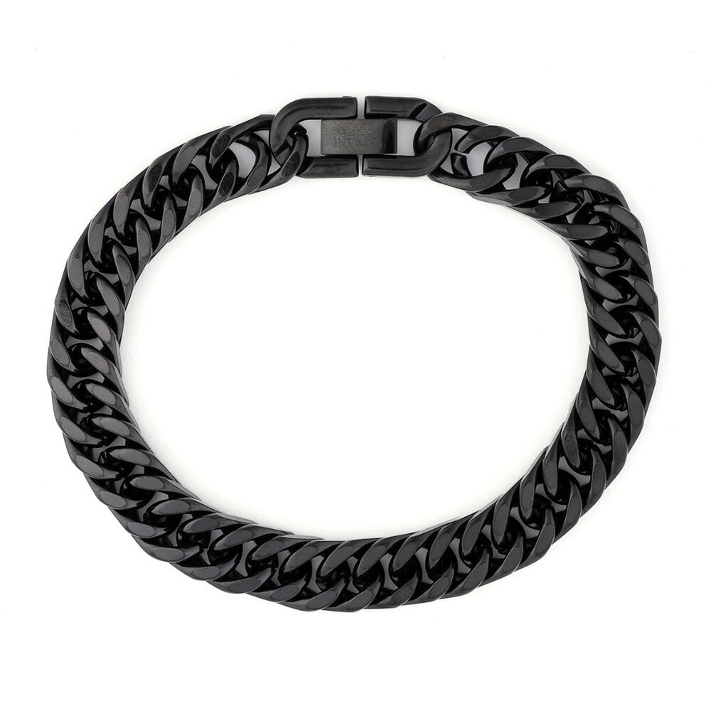 Black Stainless Steel Men's Bracelet